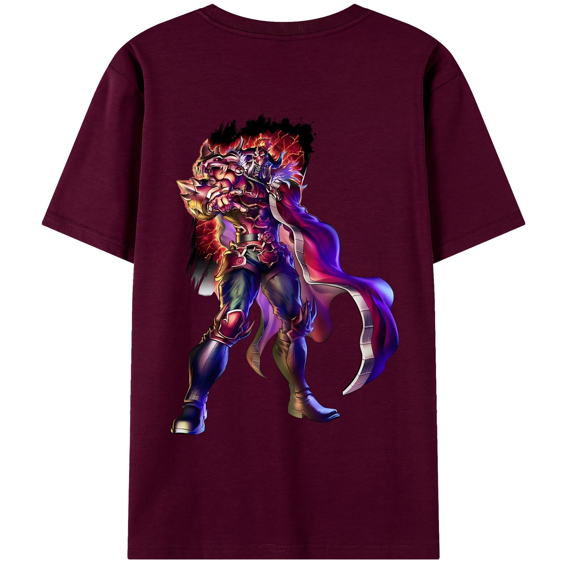 （画像用） 北斗の拳 Fist of the North Star レディース半袖Tシャツ(バックプリント)